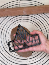 Load image into Gallery viewer, IWI Logo Cookie Cutter & Mold 4.5” Produced by 3D Kitchen Art