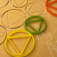 Load image into Gallery viewer, Purim Hamentashen Humentashen Oznei Haman Cookie Cutters by 3D Kitchen Art