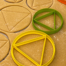 Load image into Gallery viewer, Purim Hamentashen Humentashen Oznei Haman Cookie Cutters by 3D Kitchen Art