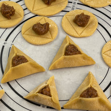 Load image into Gallery viewer, Purim Hamentashen Humentashen Oznei Haman Cookie Cutters by 3D Kitchen Art