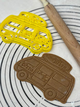 Load image into Gallery viewer, Surfer Pizza Stranger Things Cookie Cutter