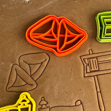 Load image into Gallery viewer, Jewish Purim Cookie Cutters by 3D Kitchen Art