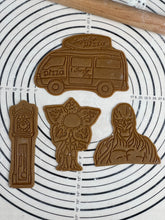 Load image into Gallery viewer, Stranger Things Surfer Pizza Van, Old Clock, The Demogorgon, Vecna 001 Henry Creel Cookie Cutter