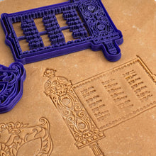 Load image into Gallery viewer, Purim Mask & Purim Megillat Esther Scroll Cookie Cutter & Mold by 3D Kitchen Art