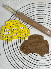 Load image into Gallery viewer, Surfer Pizza Stranger Things Cookie Cutter