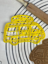 Load image into Gallery viewer, Surfer Pizza Stranger Things Cookie Cutter