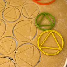 Load image into Gallery viewer, Purim Hamentashen Humentashen Oznei Haman Cookie Cutters by 3D Kitchen Art