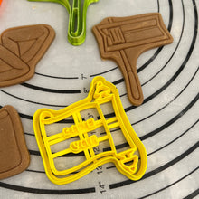 Load image into Gallery viewer, Jewish Purim Cookie Cutters by 3D Kitchen Art