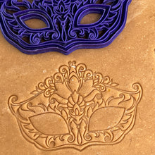 Load image into Gallery viewer, Purim Mask & Purim Megillat Esther Scroll Cookie Cutter & Mold by 3D Kitchen Art