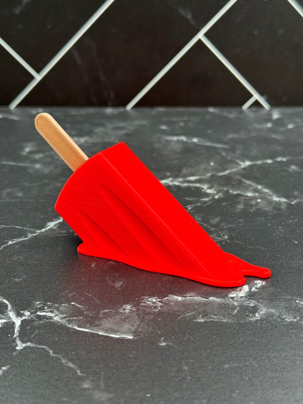 “Pomegranate” Melted Ice Cream