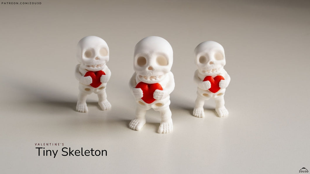 Valentine's Tiny Skeleton