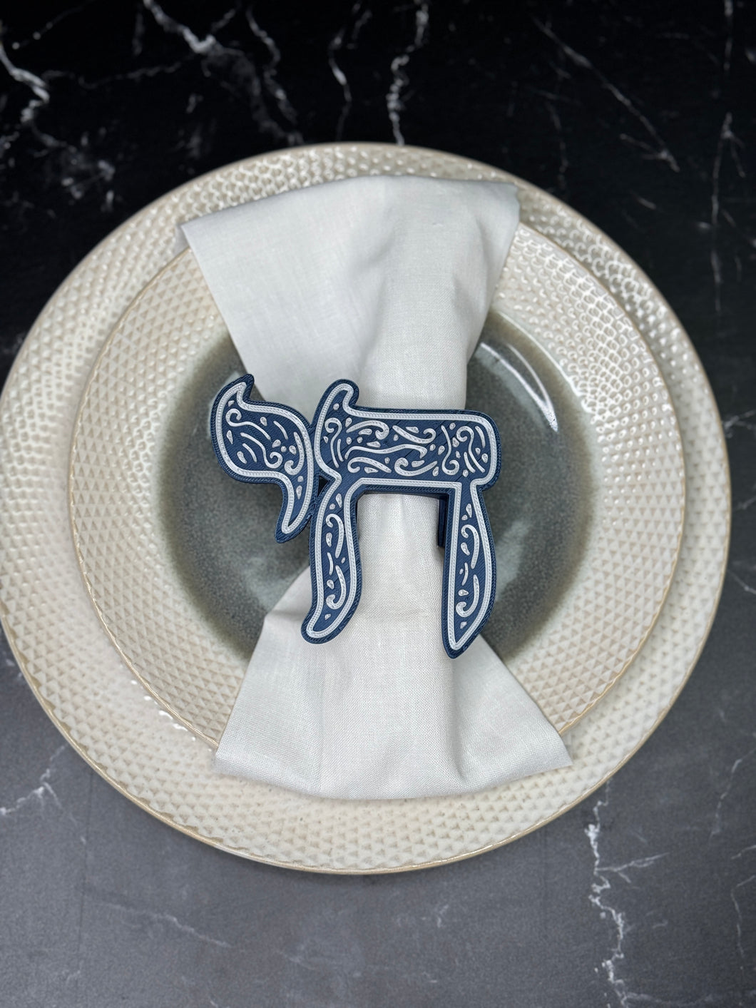 Chai Napkin Ring Home Table Decoration