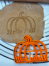 Load image into Gallery viewer, Hello Fall Pumpkin
