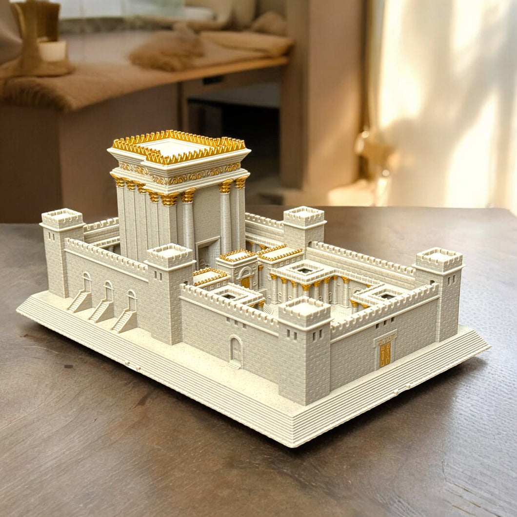 Hand-Painted Second Temple