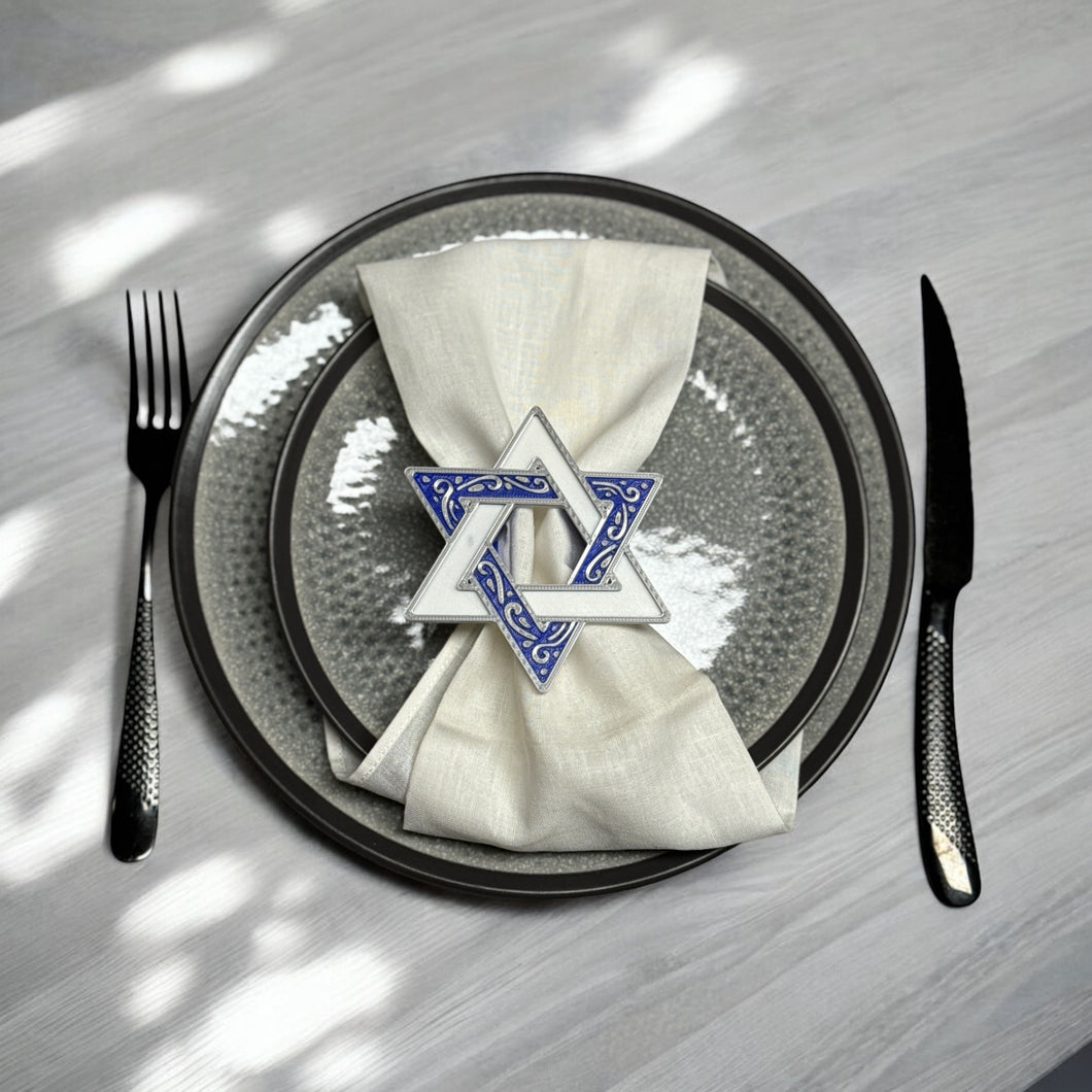 David’s Star | Magen David | Napkin Ring