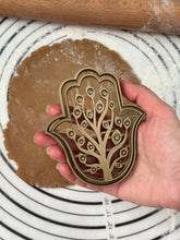 Load image into Gallery viewer, Hamsa Tree Cookie Cutter
