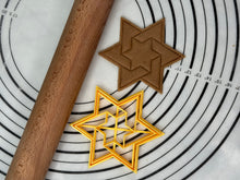 Load image into Gallery viewer, Magen Dovid Jewish Star David’s Cookie Cutter
