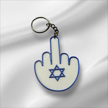 Load image into Gallery viewer, SUPPORT ISRAEL Keychain
