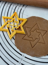 Load image into Gallery viewer, Magen Dovid Jewish Star David’s Cookie Cutter
