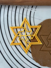 Load image into Gallery viewer, Magen Dovid Jewish Star David’s Cookie Cutter
