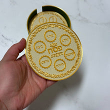 Load image into Gallery viewer, Passover Plate Drink Coaster Hot for Tabletop Protection Home Table Decoration
