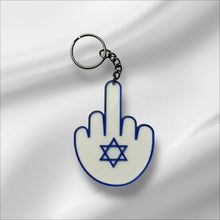 Load image into Gallery viewer, SUPPORT ISRAEL Keychain
