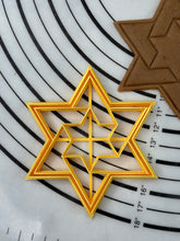 Load image into Gallery viewer, Magen Dovid Jewish Star David’s Cookie Cutter
