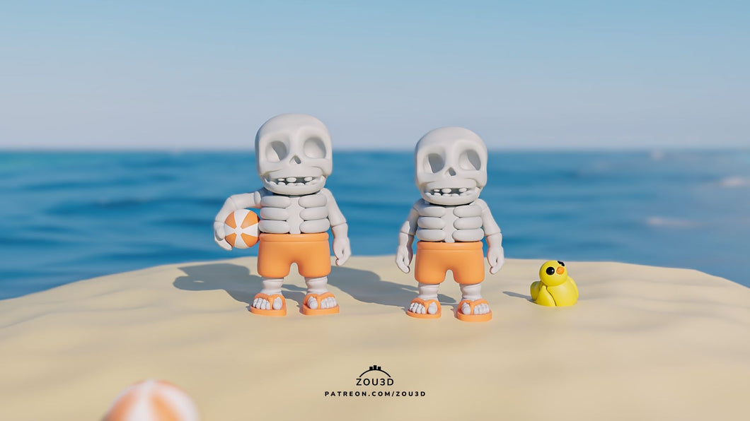 Summer skeleton