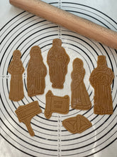 Load image into Gallery viewer, Set of 8 Premium Quality Purim  Cookie Cutters And Molds
