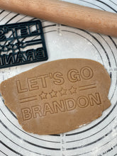 Load image into Gallery viewer, Let’s GO Brandon Cookie Cutter &amp; Mold 5-Inch-Scale Produced by 3D Kitchen Art
