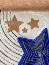 Load image into Gallery viewer, Premium Quality Set if 7 “Star” Cake, Biscuit &amp; Cookie Cuttes Produced by 3D Kitchen Art
