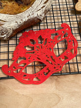 Load image into Gallery viewer, Mask - Artisan Home Baked Bread Stencil 4-Inch-Scale Produced by 3D Kitchen Art
