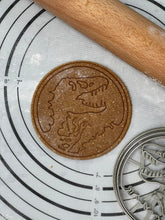 Load image into Gallery viewer, Jurassic Park Logo Cookie Cutter Mold 4-Inch-Scale Produced by 3D Kitchen Art
