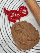 Load image into Gallery viewer, T-Rex Tyrannosaurus Rex Baby Dinosaur Cookie Cutter &amp; Mold 4.5-Inch-Scale Produced by 3D Kitchen Art
