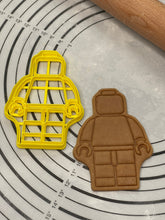 Load image into Gallery viewer, Lego Minifigures Cookie Cutter &amp; Mold 4.75-Inch-Scale Produced by 3D Kitchen Art
