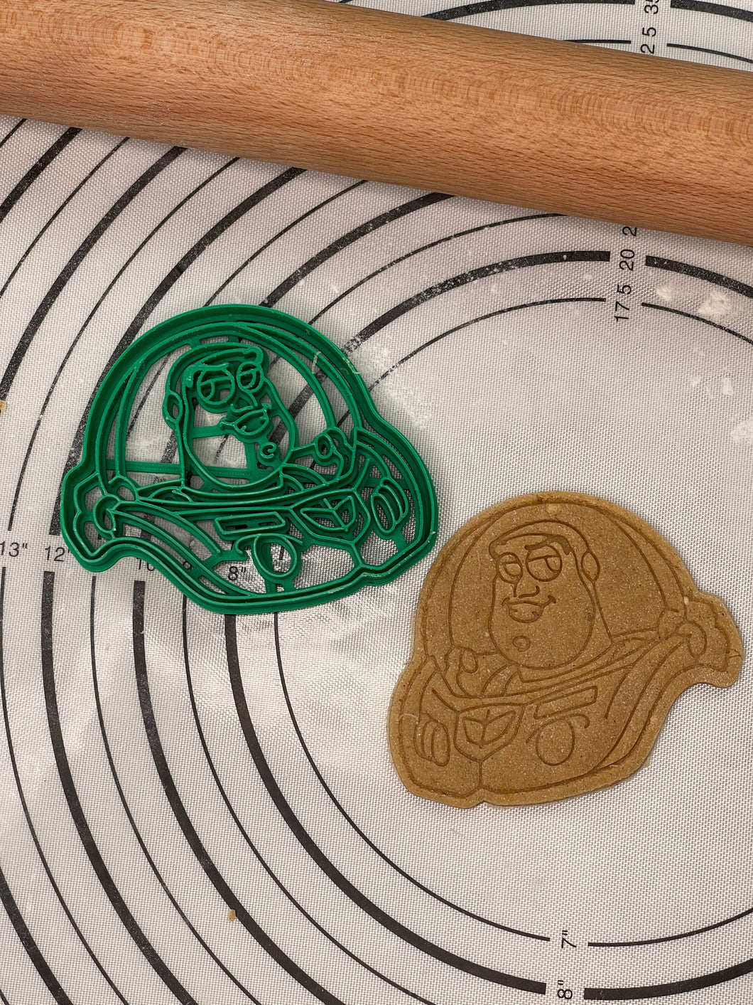 Premium Quality Buzz Lightyear Toy Story  Cookie Cutter & Mold 3.5” inches Produced by 3D Kitchen Art