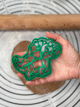 Load image into Gallery viewer, Triceratops Baby Dinosaur Cookie Cutter &amp; Mold 3.5-Inch-Scale Produced by 3D Kitchen Art
