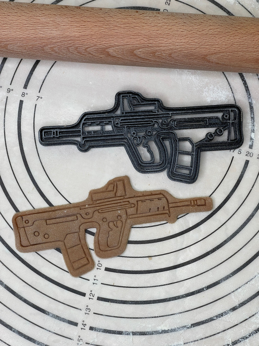 IWI Tavor x95 Cookie Cutter & Mold 3.5” Produced by 3D Kitchen Art