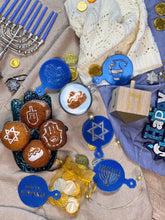 Load image into Gallery viewer, Set of 8 Hanukkah Stencils
