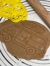 Load image into Gallery viewer, Surfer Pizza Stranger Things Cookie Cutter
