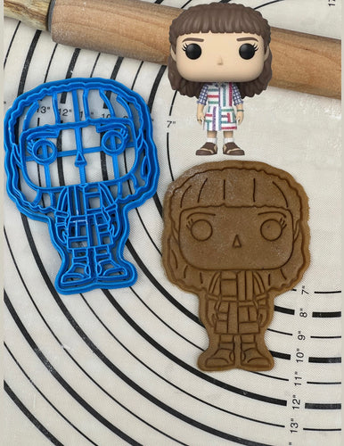 Eleven Stranger Things 4 Cookie Cutter